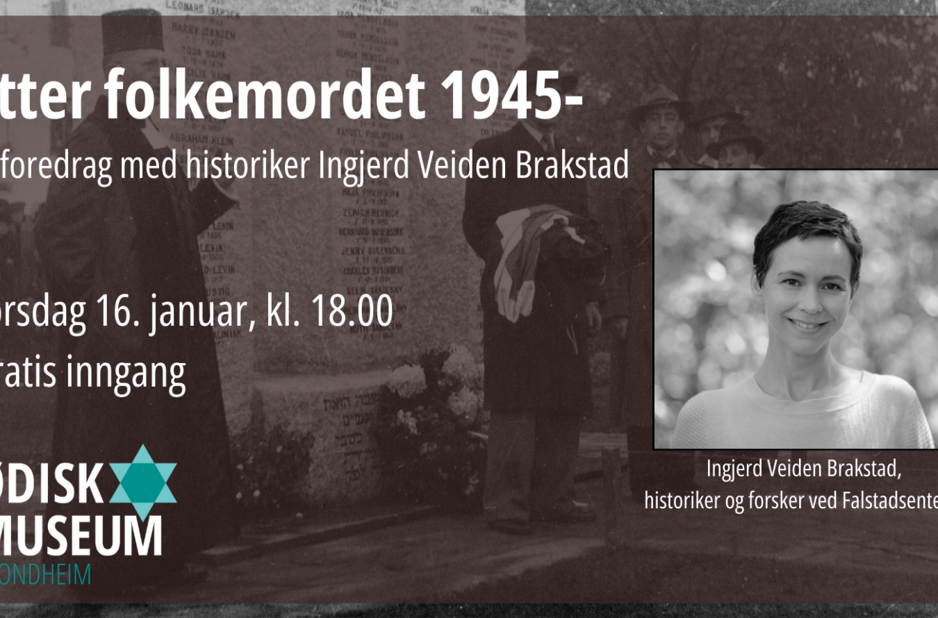 Etter folkemordet 1945-. Foredrag med Ingjerd Veiden Brakstad