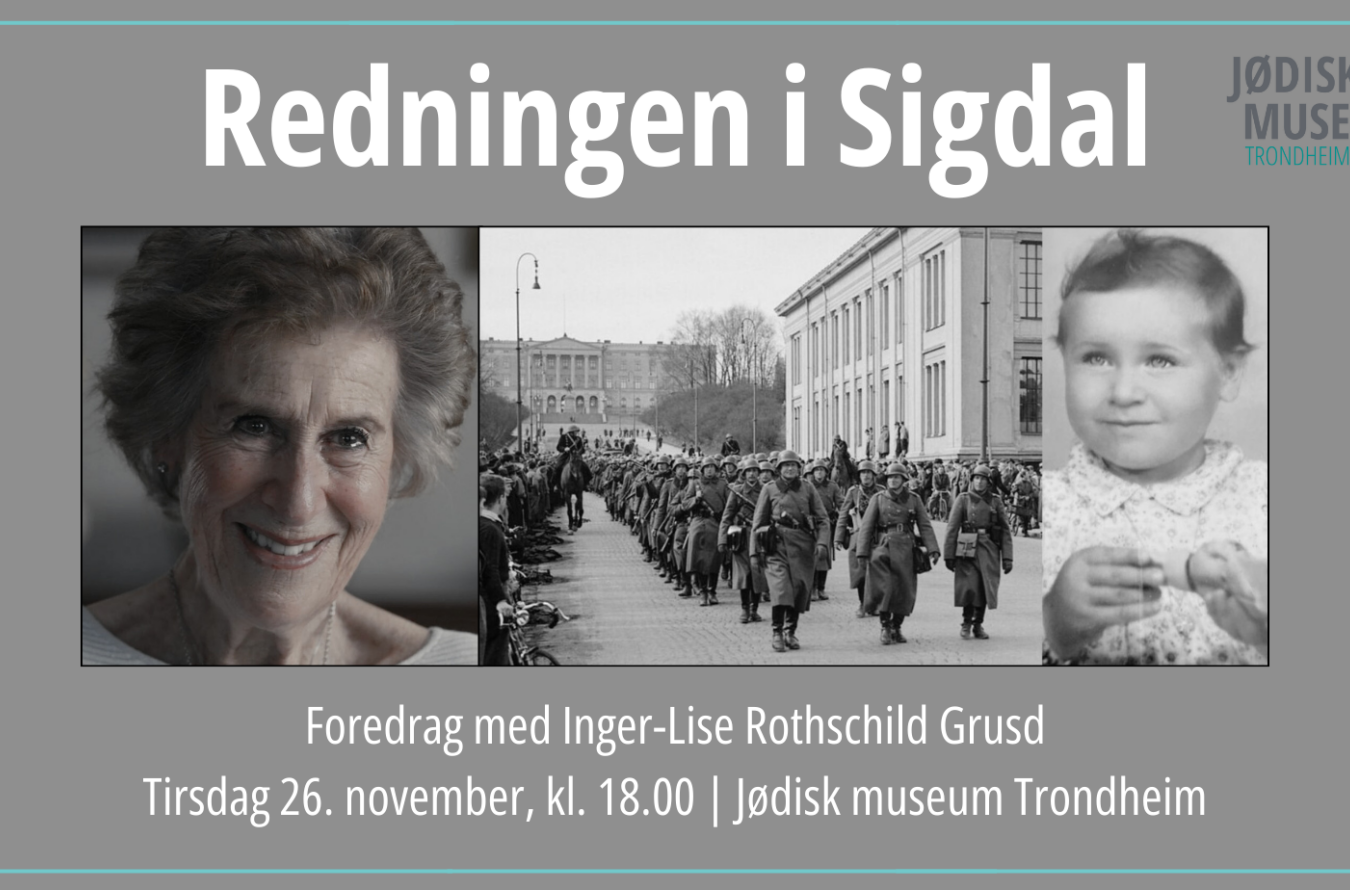 Redningen i Sigdal. Hør den utrolige historien til Inger-Lise Rothschild Grusd!